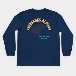 Fairbanks alphas Kids Long Sleeve T-Shirt